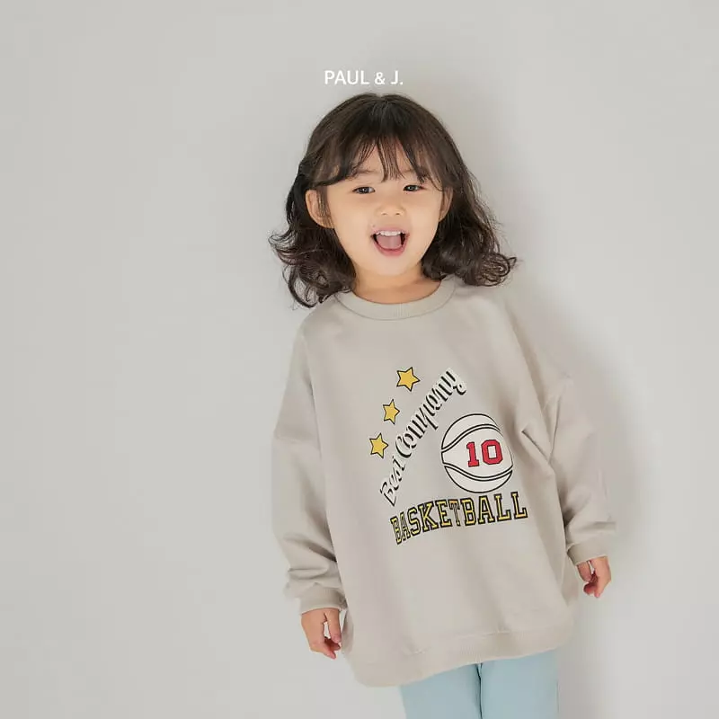 Paul & J - Korean Children Fashion - #Kfashion4kids - Basket Sweatshirt - 12
