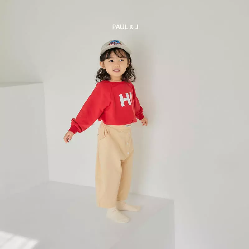 Paul & J - Korean Children Fashion - #childofig - Hi Sweatshirt - 12