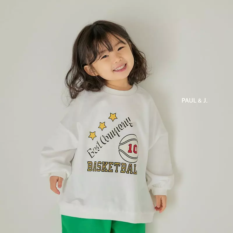 Paul & J - Korean Children Fashion - #childofig - Basket Sweatshirt - 3