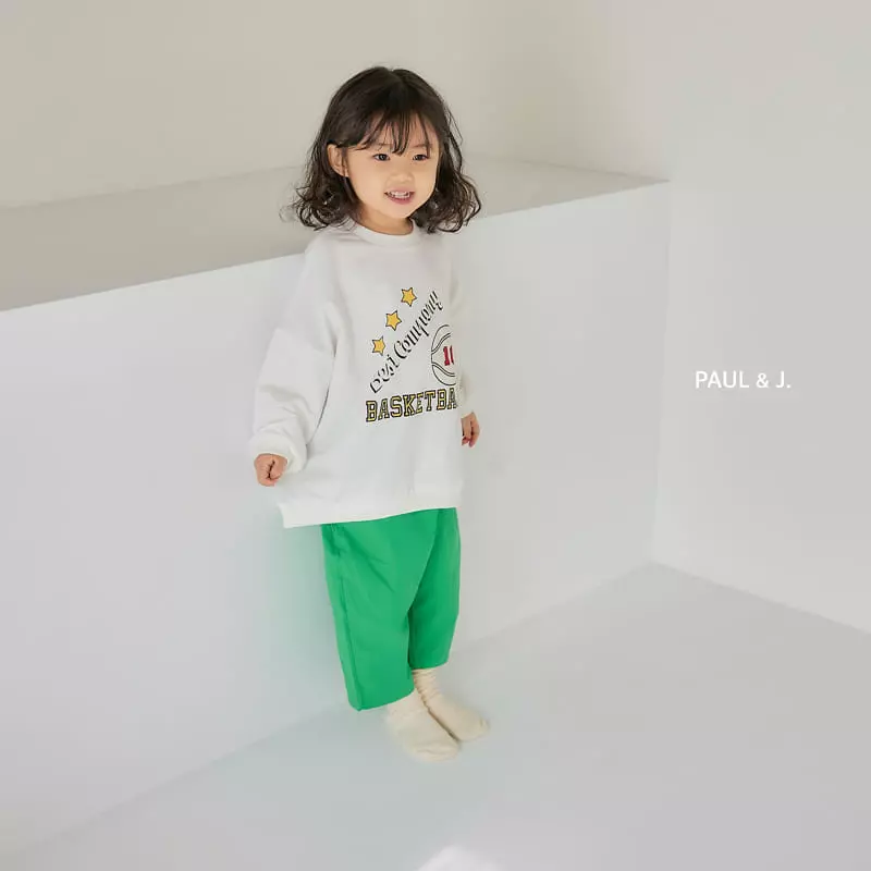 Paul & J - Korean Children Fashion - #childofig - Basket Sweatshirt - 4