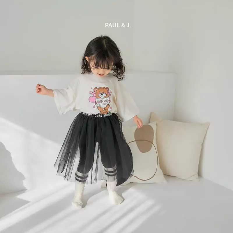 Paul & J - Korean Children Fashion - #childofig - Lover Bear Tee - 2