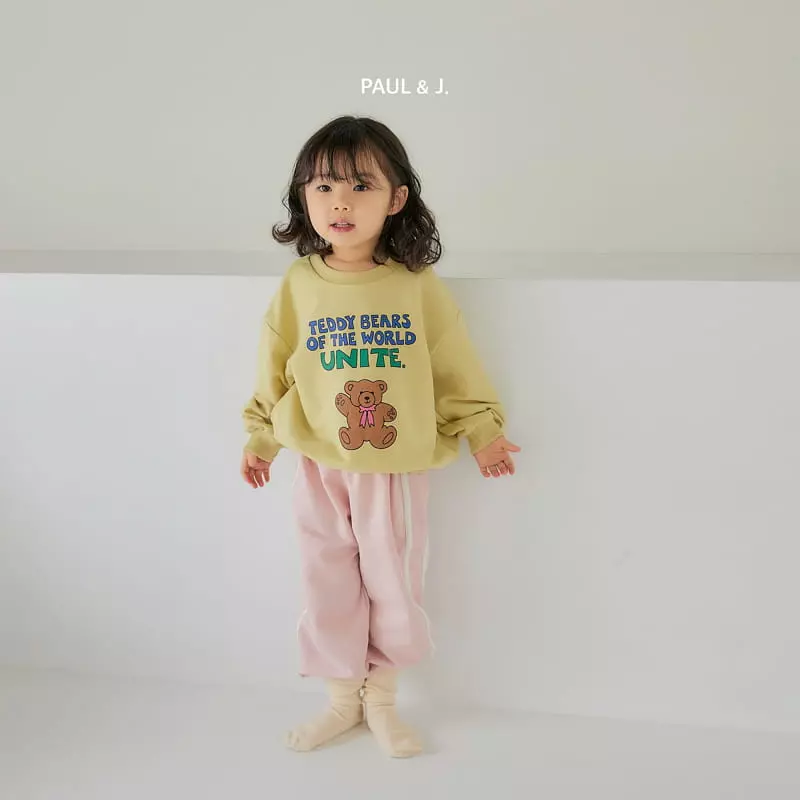 Paul & J - Korean Children Fashion - #designkidswear - Teddy Bear Sweatshirt - 3