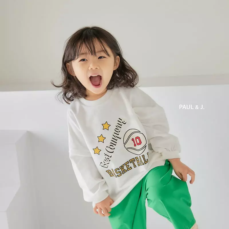 Paul & J - Korean Children Fashion - #designkidswear - Basket Sweatshirt - 6