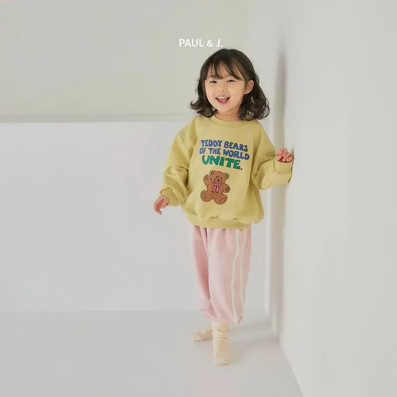 Paul & J - Korean Children Fashion - #designkidswear - Teddy Bear Sweatshirt - 4