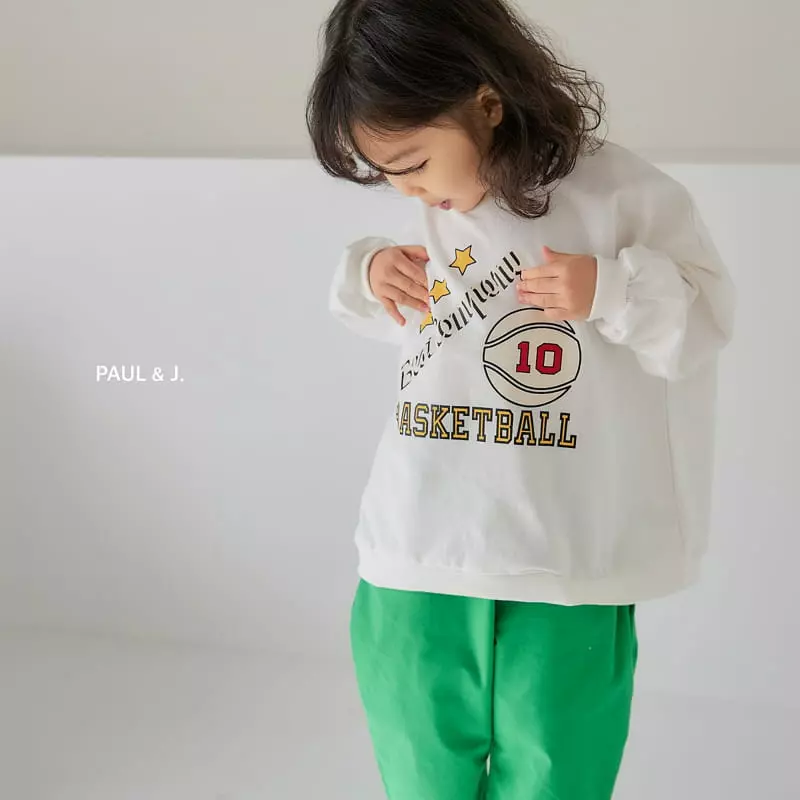 Paul & J - Korean Children Fashion - #discoveringself - Basket Sweatshirt - 7
