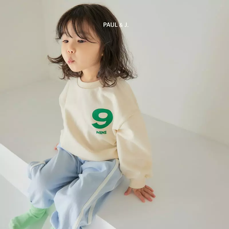 Paul & J - Korean Children Fashion - #fashionkids - Nine Sweatshirt - 9