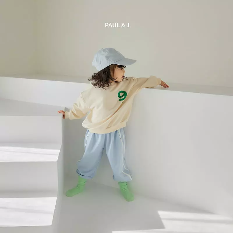 Paul & J - Korean Children Fashion - #kidsshorts - Nine Sweatshirt - 10