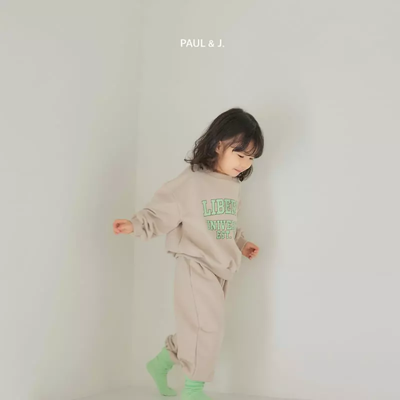 Paul & J - Korean Children Fashion - #kidsstore - Liberty Top Bottom Set
