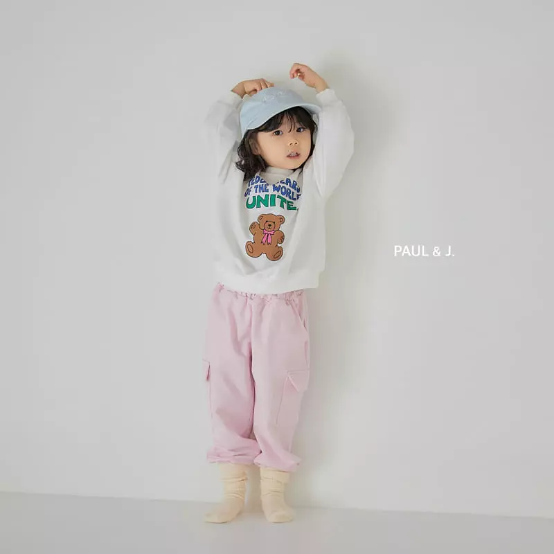 Paul & J - Korean Children Fashion - #kidzfashiontrend - Teddy Bear Sweatshirt - 8