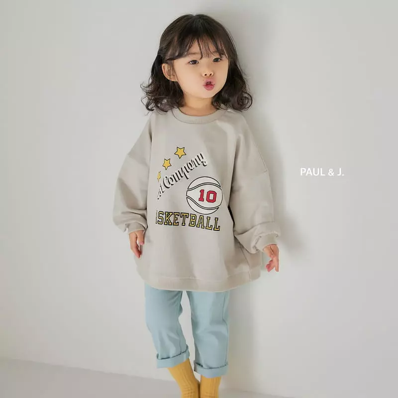 Paul & J - Korean Children Fashion - #kidzfashiontrend - Basket Sweatshirt - 11