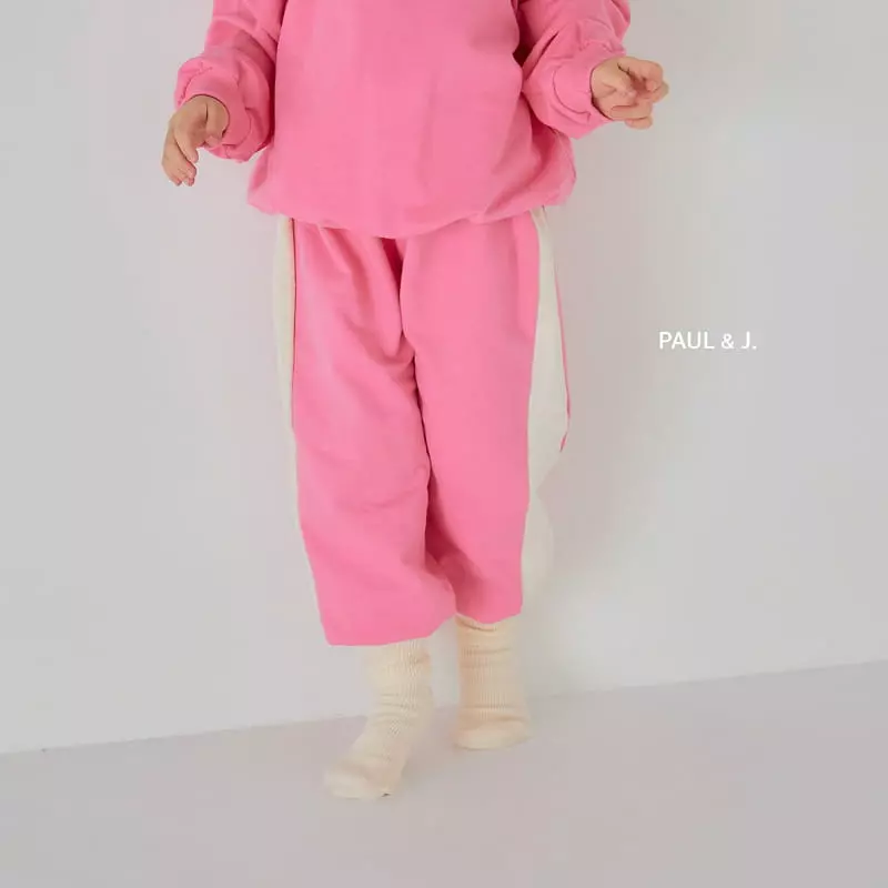 Paul & J - Korean Children Fashion - #littlefashionista - Jelly Bean Top Bottom Set - 5