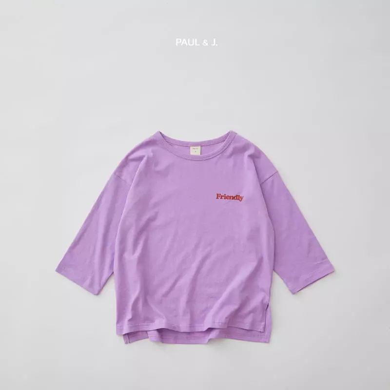 Paul & J - Korean Children Fashion - #littlefashionista - Friendly Tee - 12