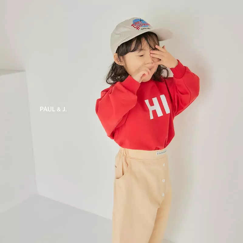 Paul & J - Korean Children Fashion - #magicofchildhood - Hi Sweatshirt - 9