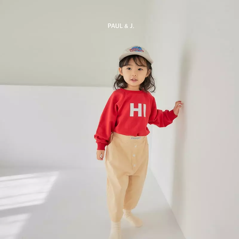 Paul & J - Korean Children Fashion - #minifashionista - Hi Sweatshirt - 10