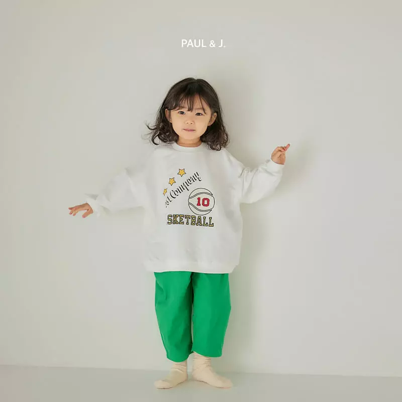 Paul & J - Korean Children Fashion - #minifashionista - Basket Sweatshirt