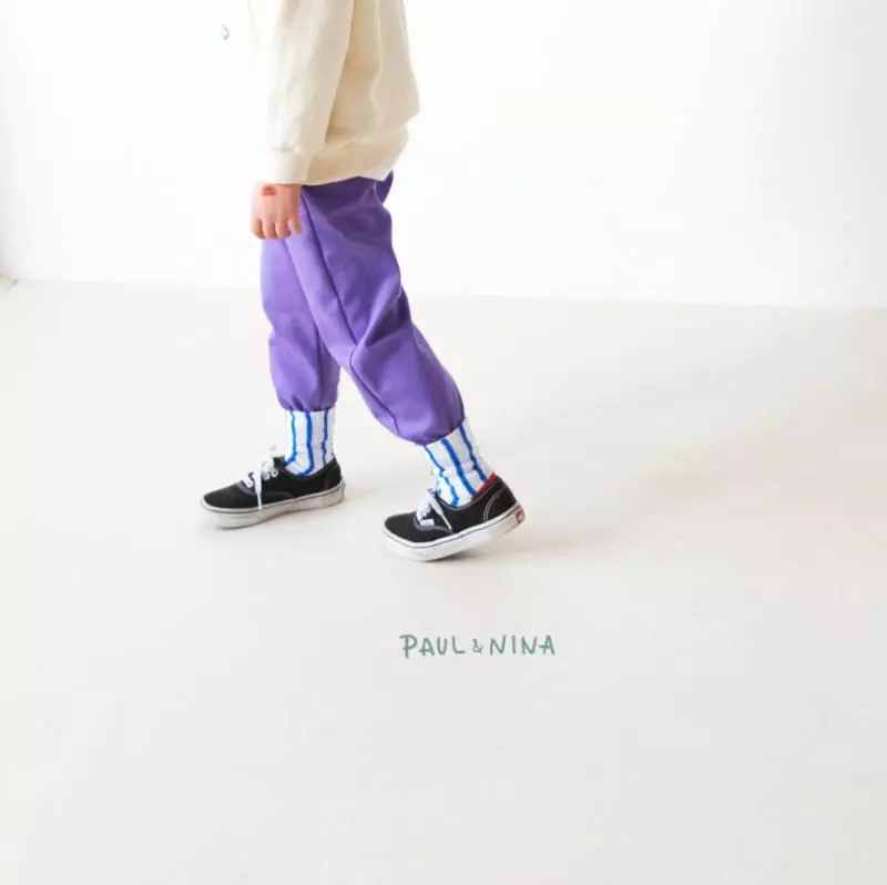 Paul & Nina - Korean Children Fashion - #childofig - Vivid Jogger Pants - 2