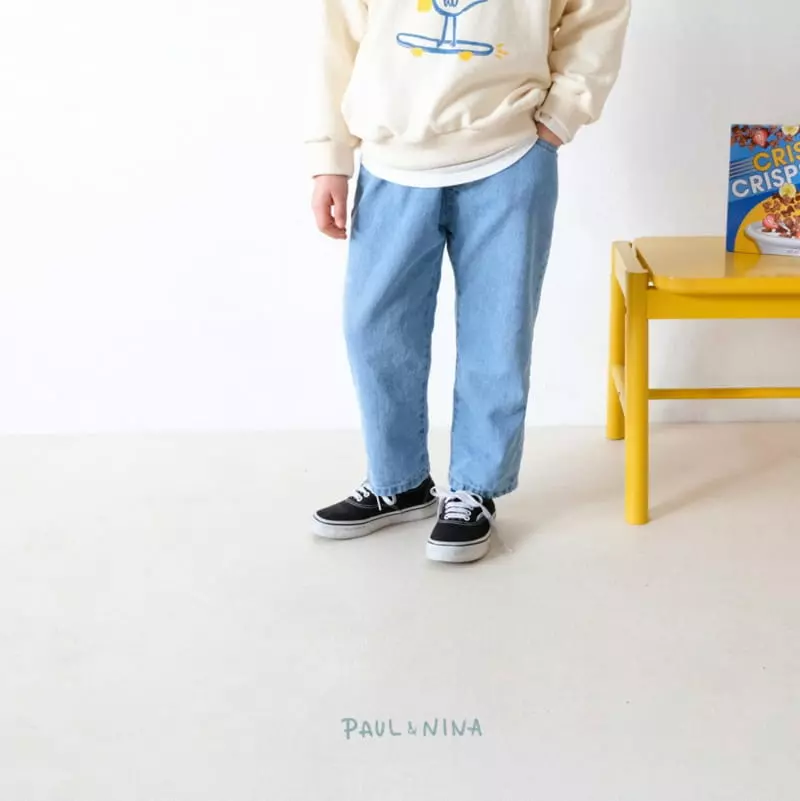 Paul & Nina - Korean Children Fashion - #childofig - Don't Ask Beggy Jeans