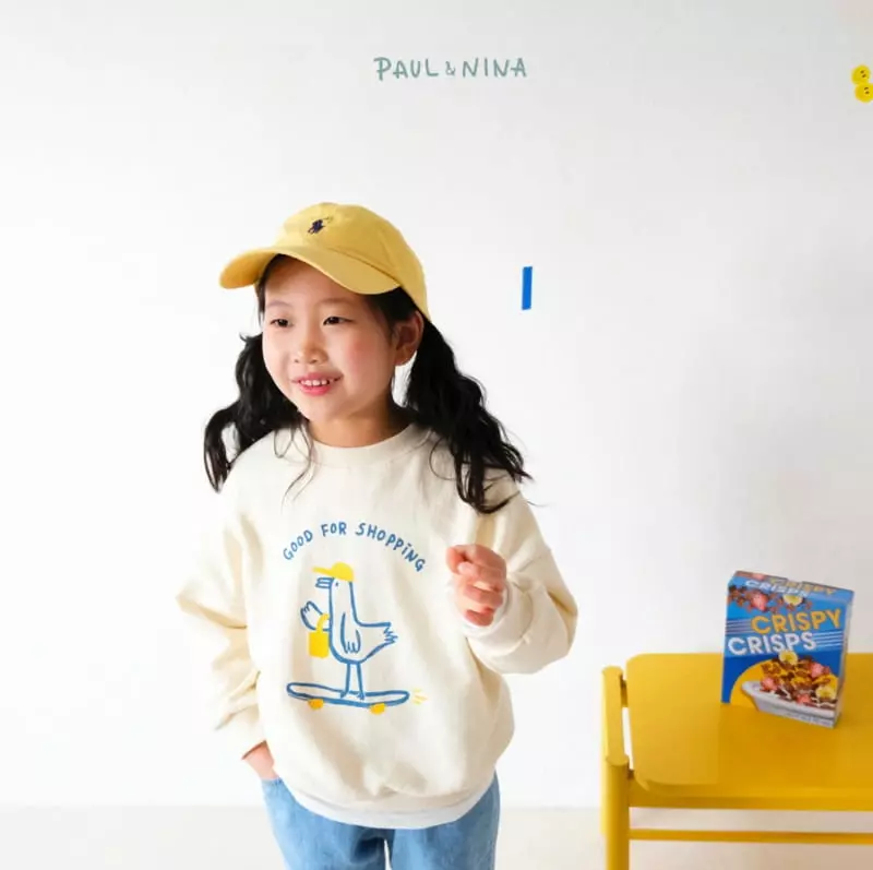 Paul & Nina - Korean Children Fashion - #childofig - Shopping Sweatshirt - 11