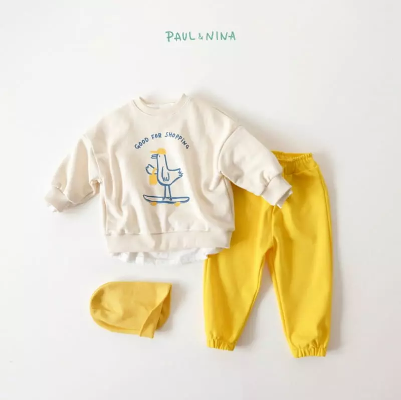 Paul & Nina - Korean Children Fashion - #childofig - Shopping Sweatshirt - 12