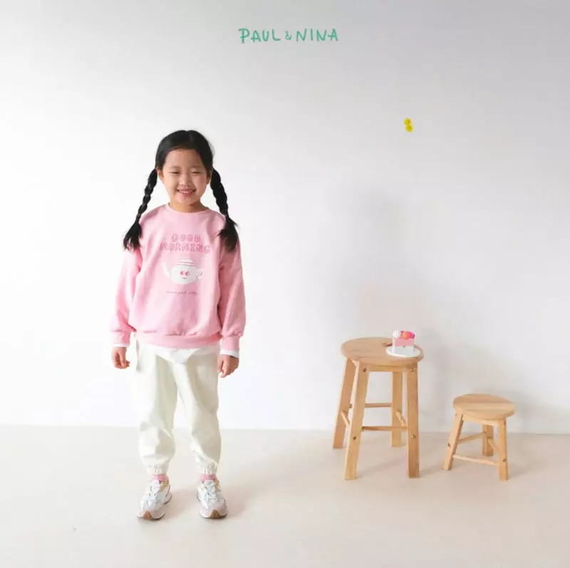 Paul & Nina - Korean Children Fashion - #childrensboutique - Good Morning Sweatshirt - 5