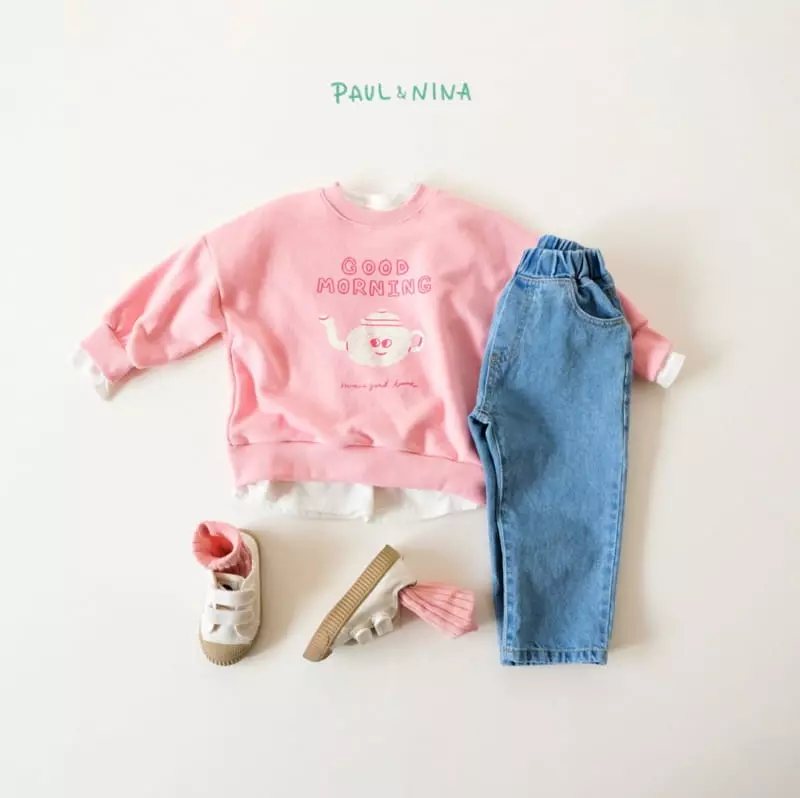 Paul & Nina - Korean Children Fashion - #childrensboutique - Don't Ask Beggy Jeans - 2