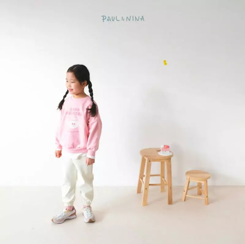 Paul & Nina - Korean Children Fashion - #childrensboutique - Vivid Jogger Pants - 4