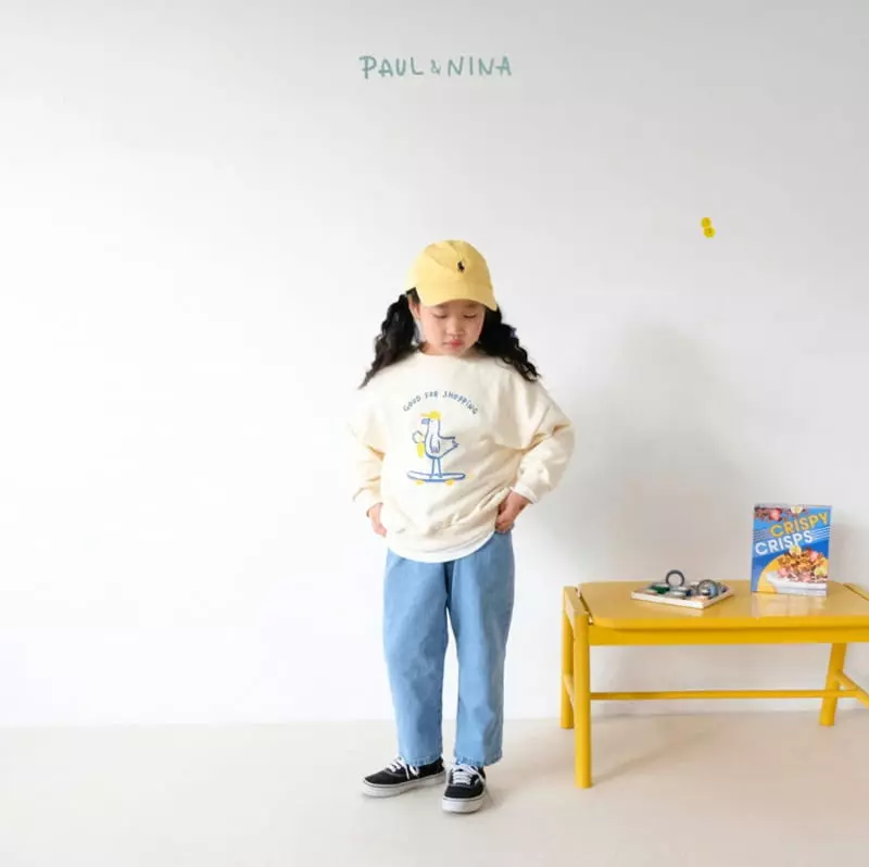 Paul & Nina - Korean Children Fashion - #designkidswear - Don't Ask Beggy Jeans - 4