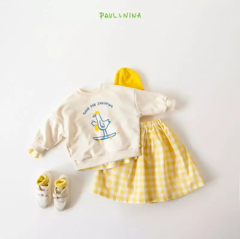 Paul & Nina - Korean Children Fashion - #fashionkids - Shopping Sweatshirt - 2