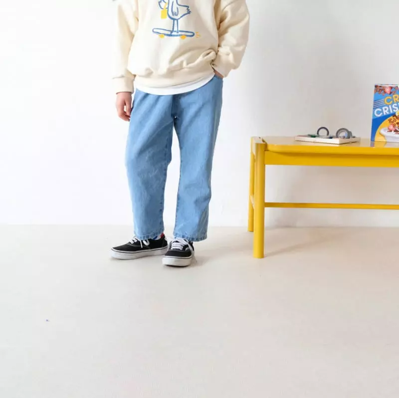 Paul & Nina - Korean Children Fashion - #kidsshorts - Don't Ask Beggy Jeans - 6