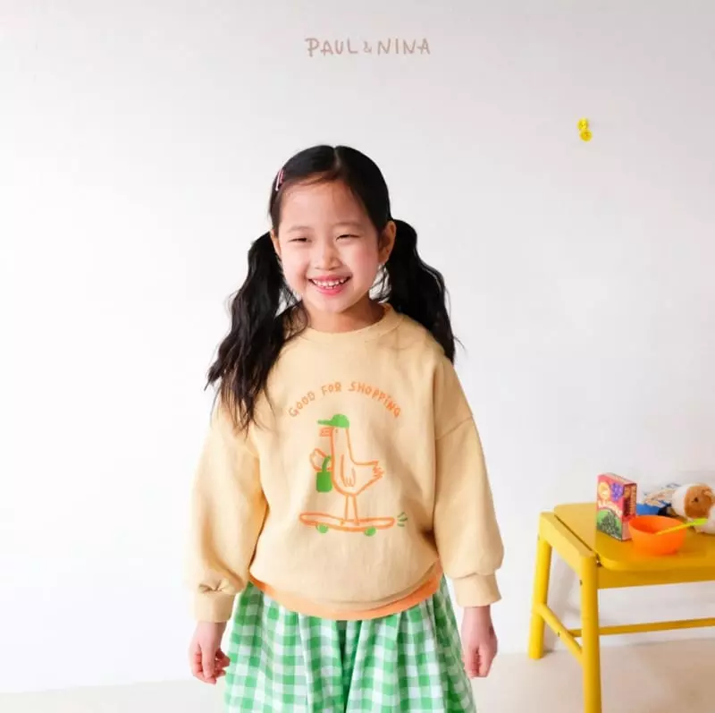 Paul & Nina - Korean Children Fashion - #kidsshorts - Shopping Sweatshirt - 3