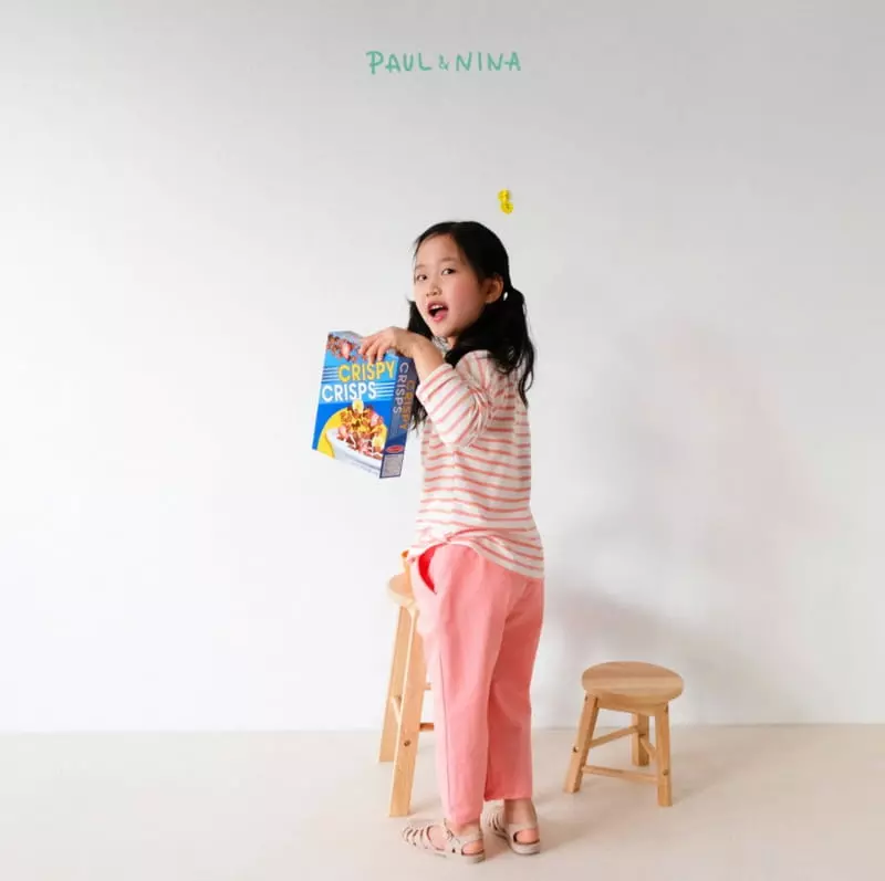 Paul & Nina - Korean Children Fashion - #kidsstore - Cotton Daily Oants - 11