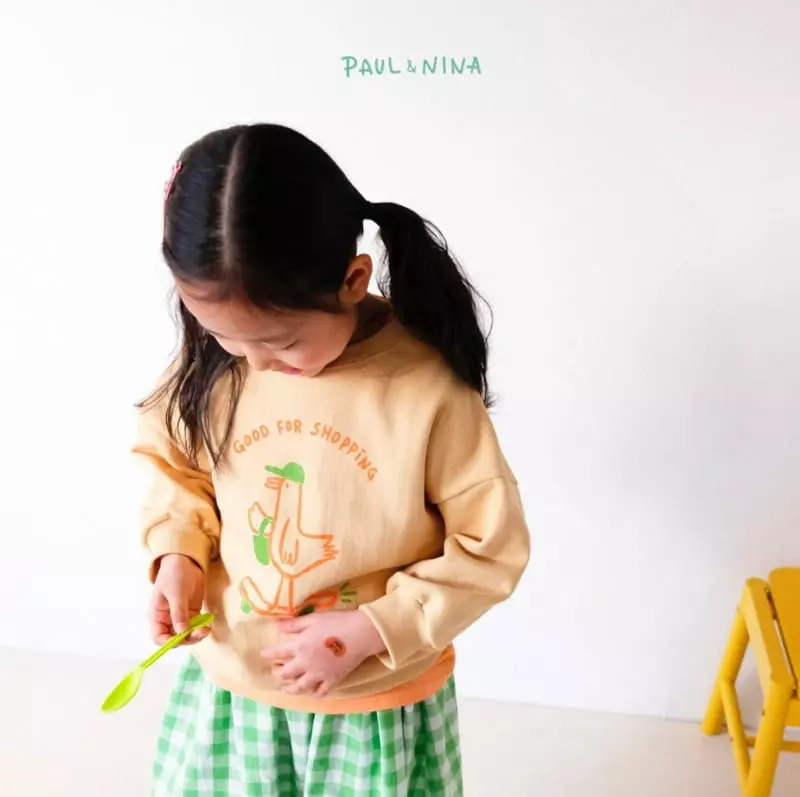 Paul & Nina - Korean Children Fashion - #kidzfashiontrend - Shopping Sweatshirt - 5