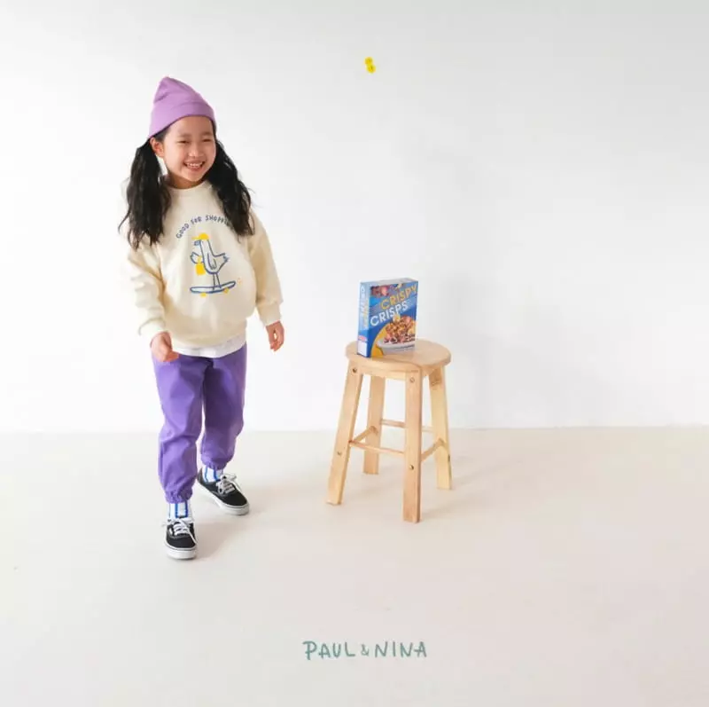 Paul & Nina - Korean Children Fashion - #littlefashionista - Shopping Sweatshirt - 7