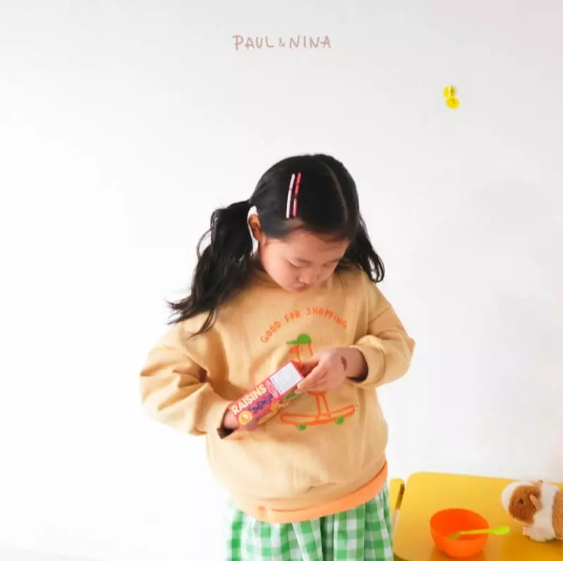 Paul & Nina - Korean Children Fashion - #minifashionista - Shopping Sweatshirt - 9