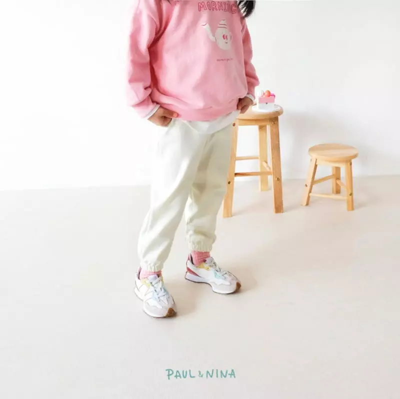 Paul & Nina - Korean Children Fashion - #stylishchildhood - Vivid Jogger Pants