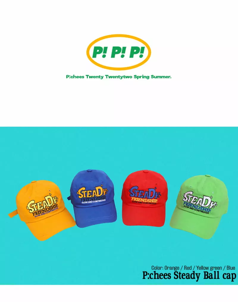 Peach-Cream - Korean Children Fashion - #childofig - Steady Ball Cap