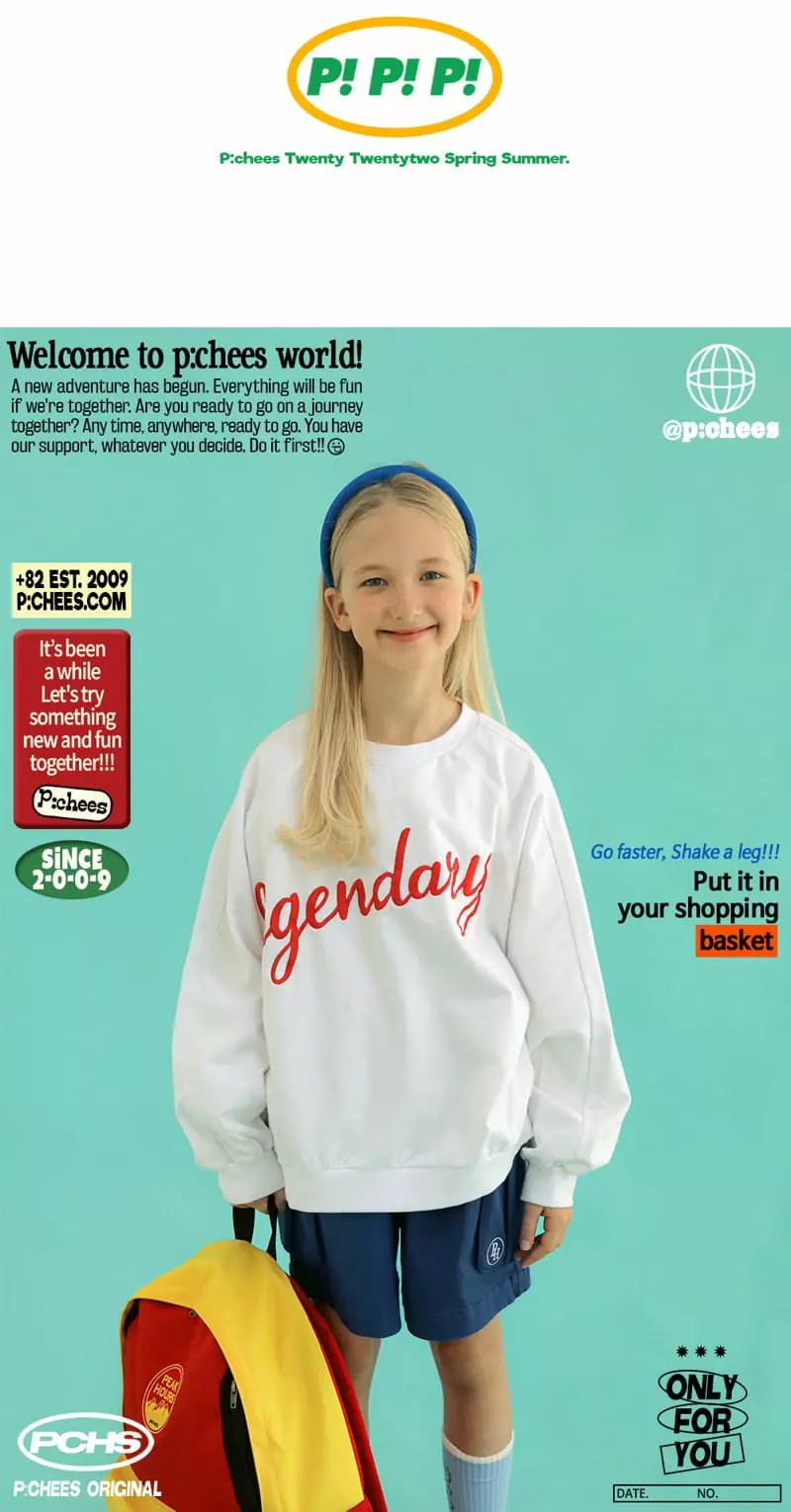 Peach-Cream - Korean Children Fashion - #designkidswear - Sloan Sweatshirt
