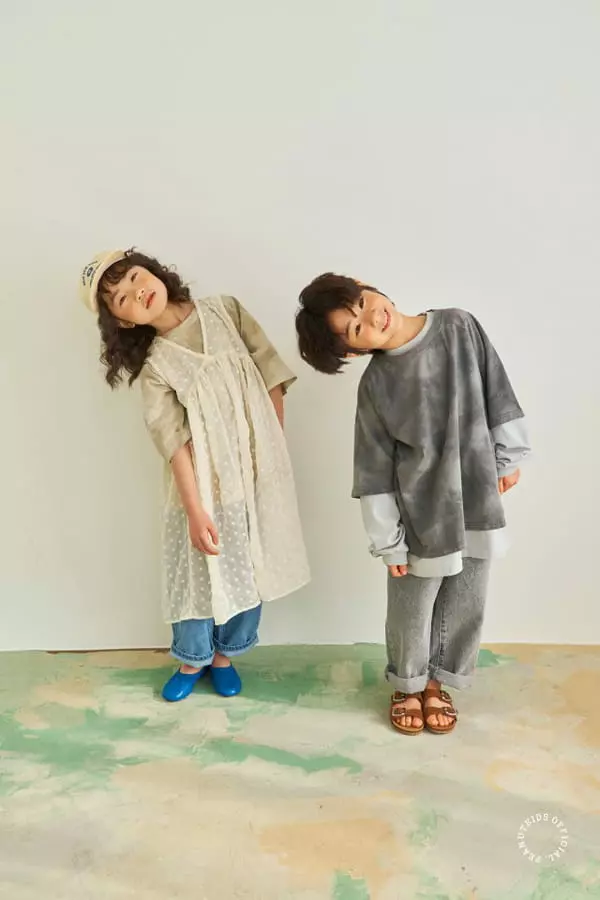 Peanut - Korean Children Fashion - #childrensboutique - Crunch Jeans - 2