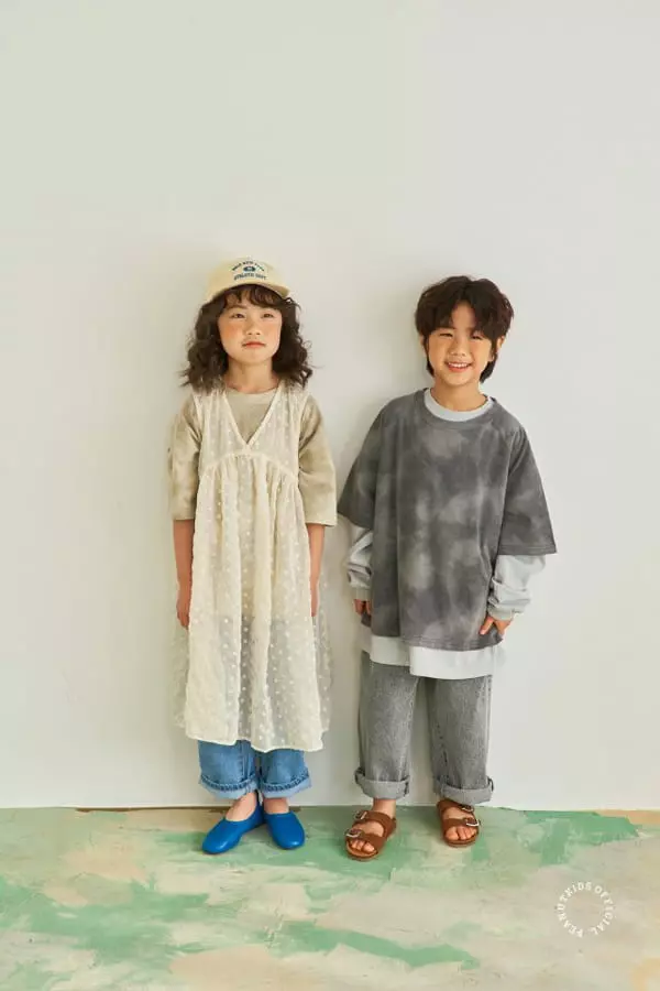 Peanut - Korean Children Fashion - #designkidswear - Crunch Jeans - 3