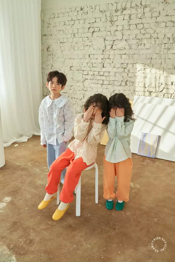 Peanut - Korean Children Fashion - #discoveringself - Kitty Blouse - 2