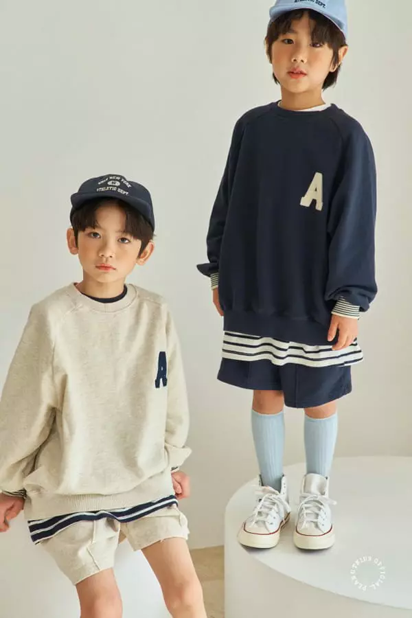 Peanut - Korean Children Fashion - #fashionkids - Awesome Top Bottom Set - 4