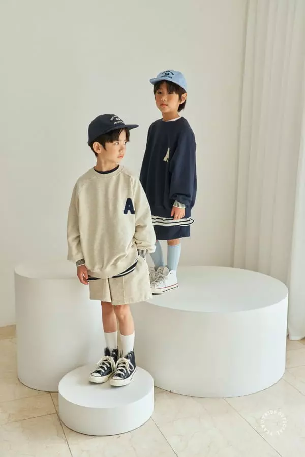 Peanut - Korean Children Fashion - #kidsstore - Awesome Top Bottom Set - 5