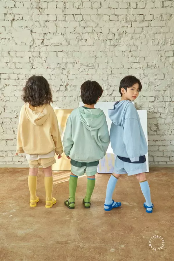 Peanut - Korean Children Fashion - #kidzfashiontrend - Tom Boy Top Bottom Set - 5