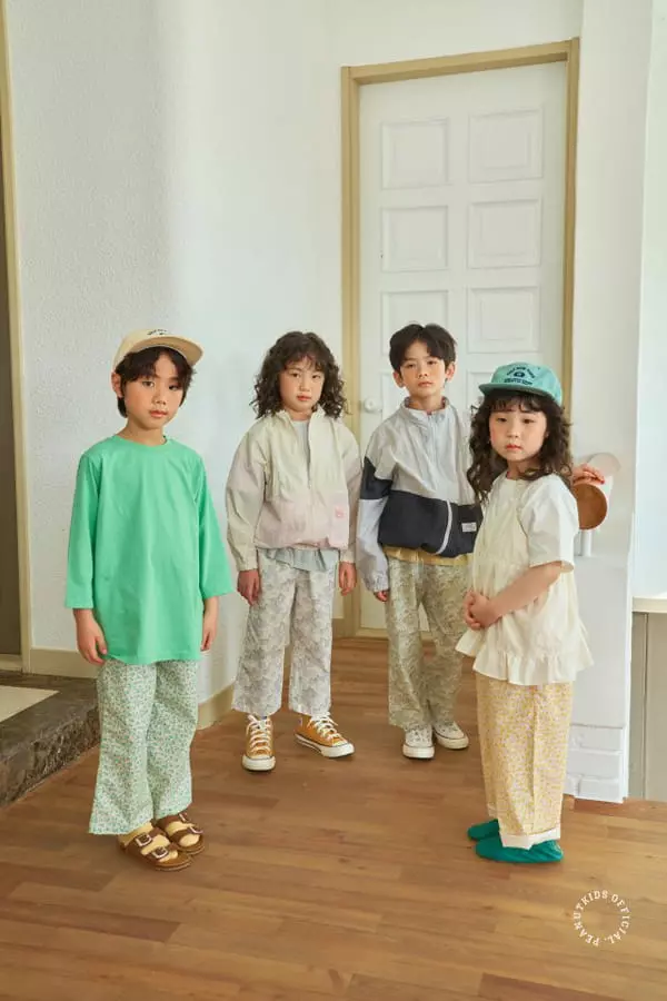 Peanut - Korean Children Fashion - #kidsstore - You Tee Flower Pants - 4