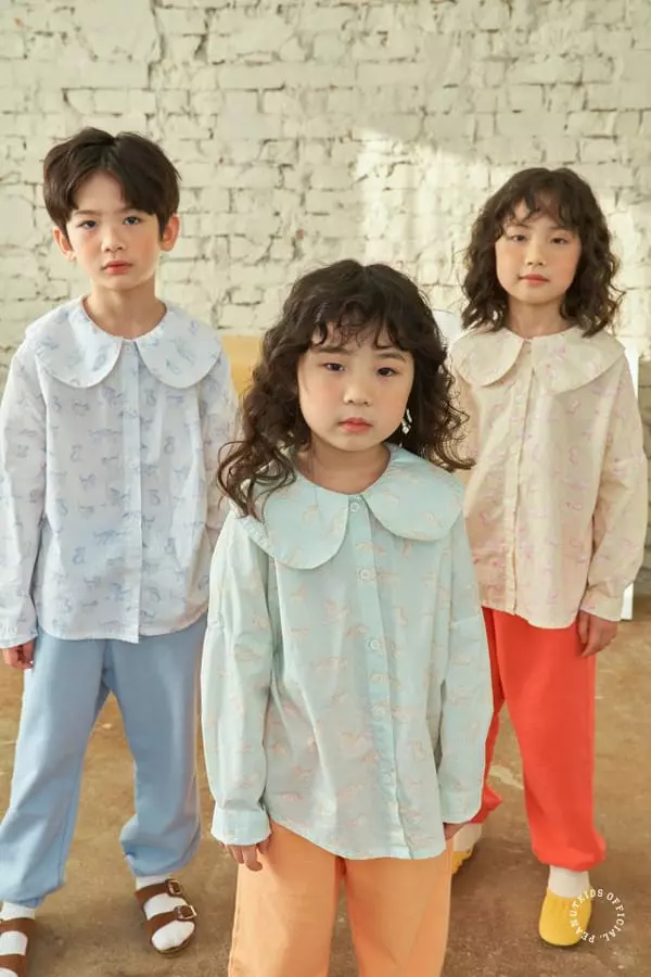 Peanut - Korean Children Fashion - #kidzfashiontrend - Kitty Blouse - 6