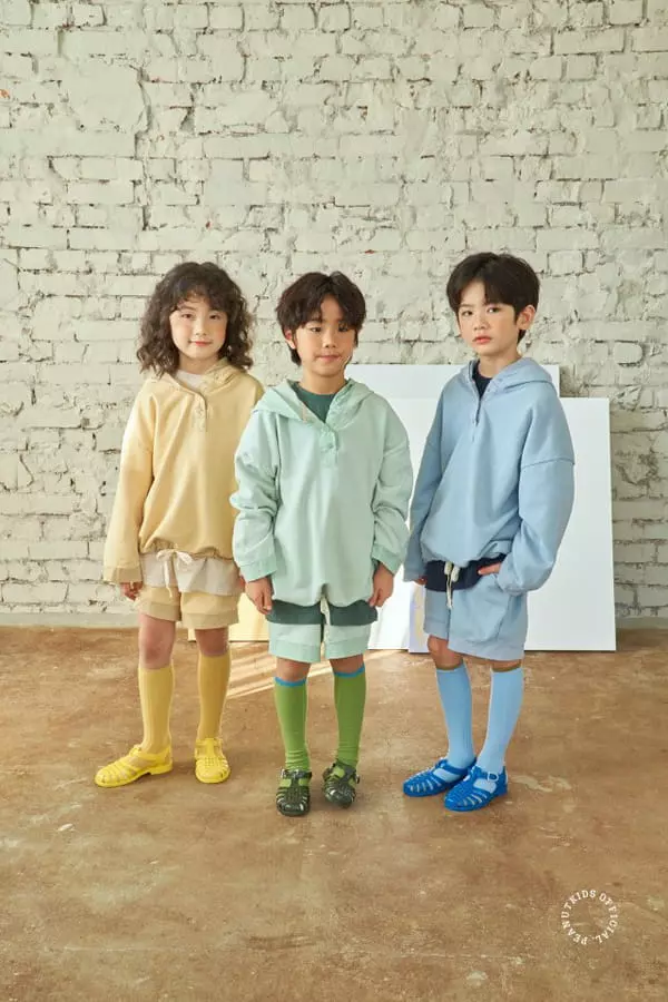 Peanut - Korean Children Fashion - #littlefashionista - Tom Boy Top Bottom Set - 7