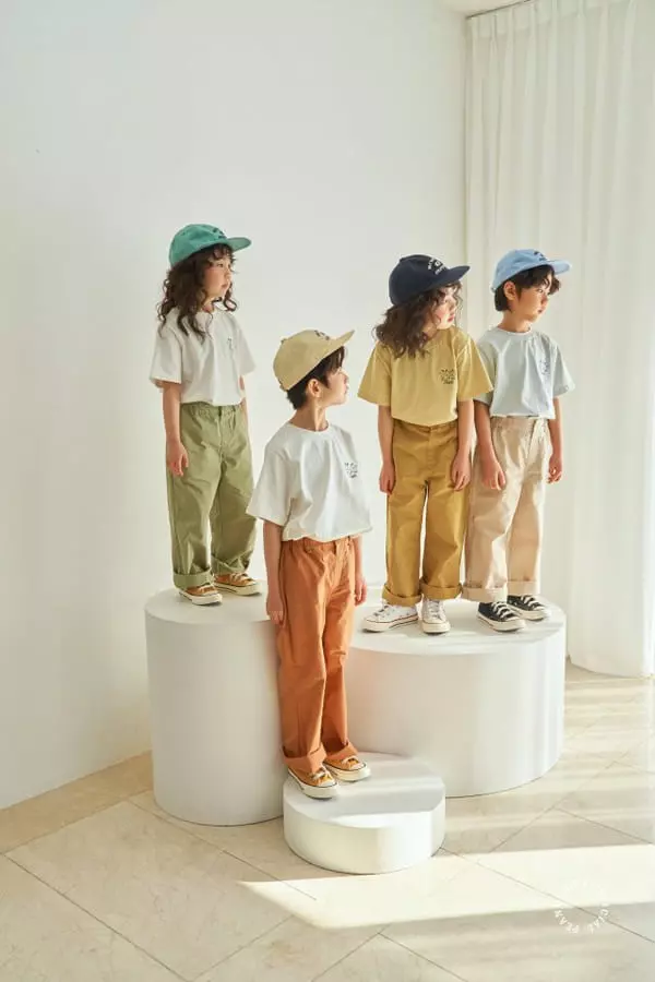 Peanut - Korean Children Fashion - #littlefashionista - Roll Roll Pants - 2
