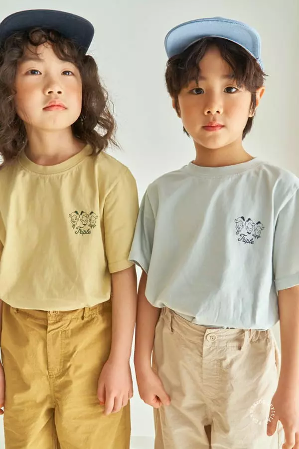 Peanut - Korean Children Fashion - #littlefashionista - Triple Tee - 6