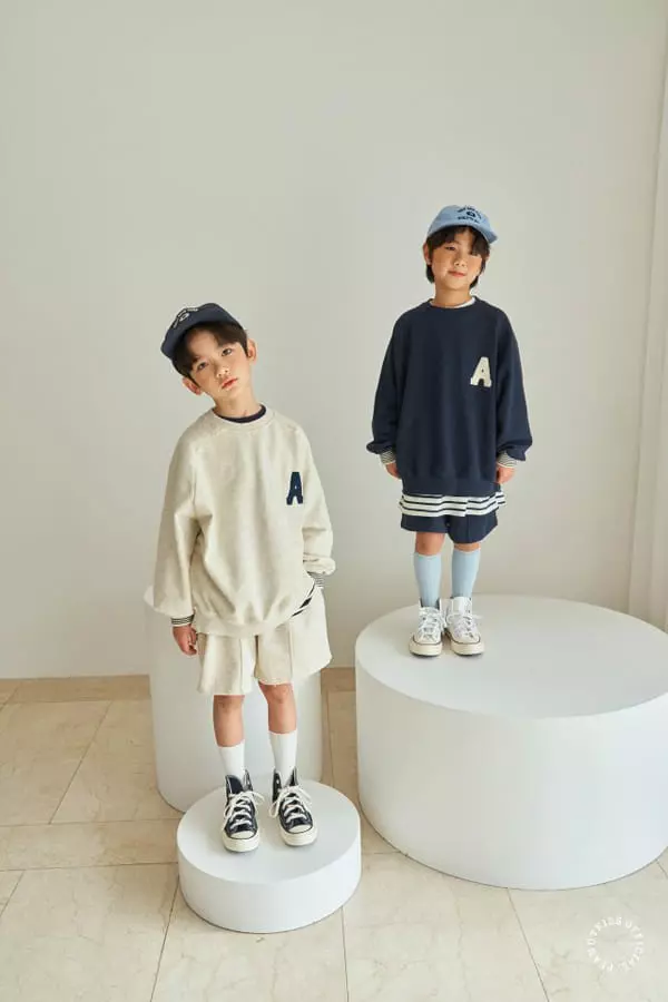 Peanut - Korean Children Fashion - #minifashionista - Awesome Top Bottom Set - 10