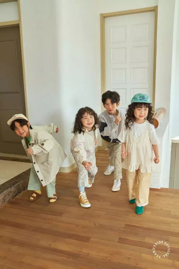 Peanut - Korean Children Fashion - #minifashionista - You Tee Flower Pants - 8
